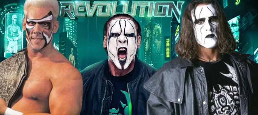 Pro Wrestling's Sting from the 1980s, 1990s, and 2020s