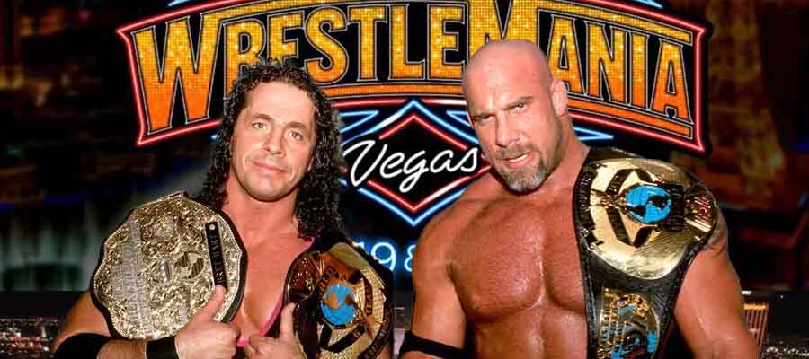 a promo for Bill Goldberg's final match against Bret Hart at WrestleMania