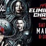 a promo for the Elimination Chamber PLE 2025 with participating superstars